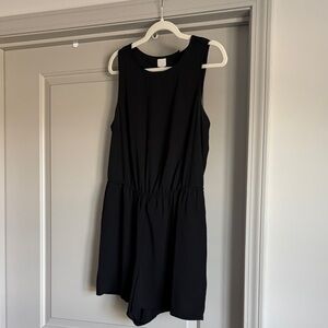 Target Black Sleeveless Romper